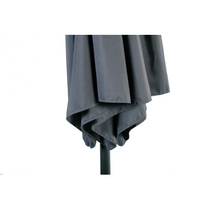 Parasol basculante 3m gris oscuro ø48mm/aluminio