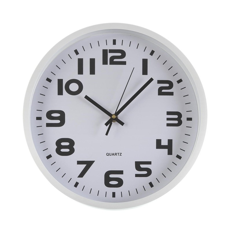 Reloj cocina blanco 30,5 cm