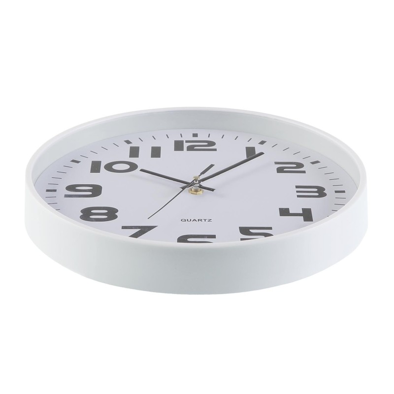 Reloj cocina blanco 30 cm