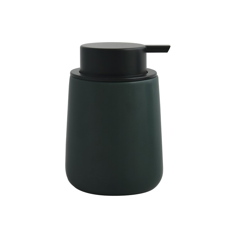 Dispensador de jabón de cerámica maonie verde oscuro