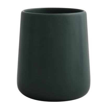 Taza de cerámica maonie verde oscuro