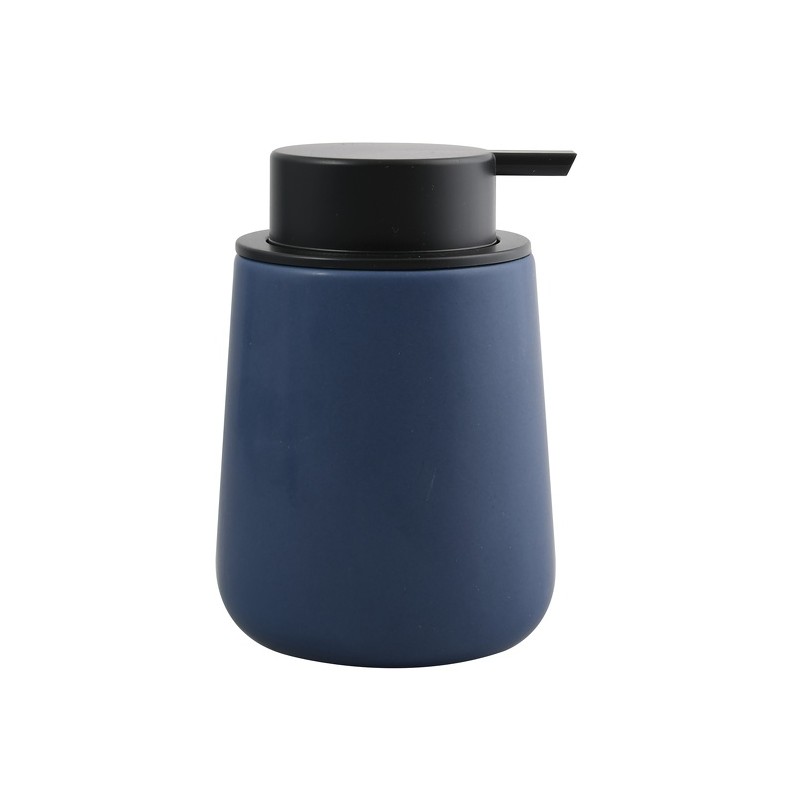 Dispensador de jabón de cerámica maonie azul oscuro