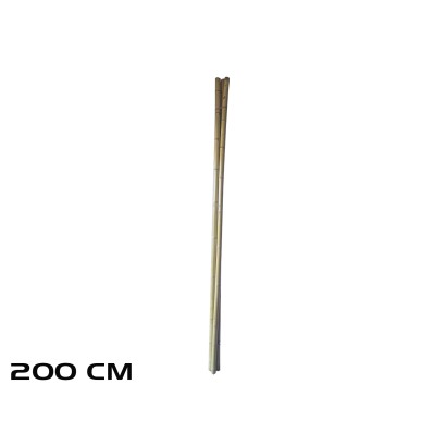Set 3 varas 3.5cm bambú 200cm - nature