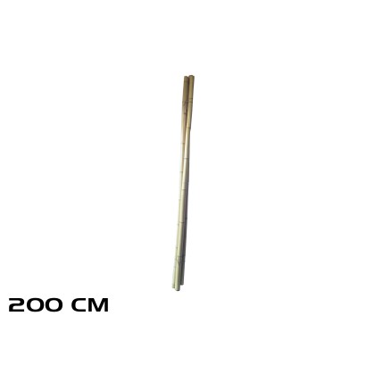 Set 3 varas 4.5cm bambú 200cm - nature