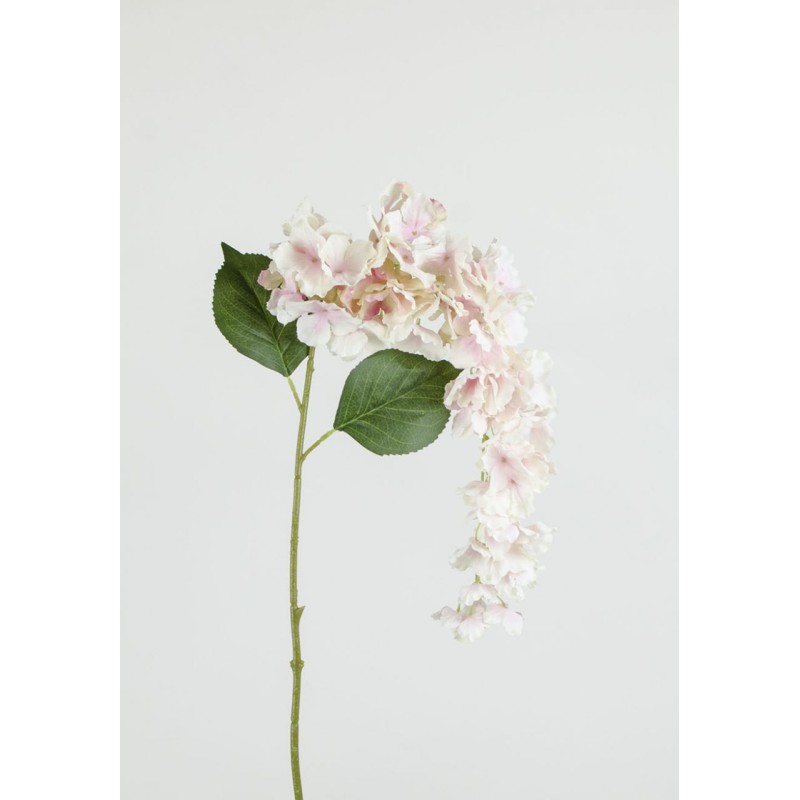 Hortensia colgante x 1 86cm crema/rosa