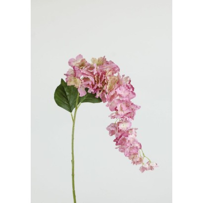 Hortensia colgante x 1 86cm rosa