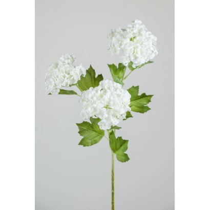 Viburnum natural x 3 68x22 cm blanco