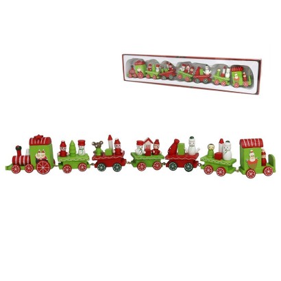 Tren de navidad decorativo 41cm