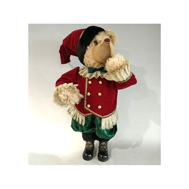 Oso casaca roja 55cm