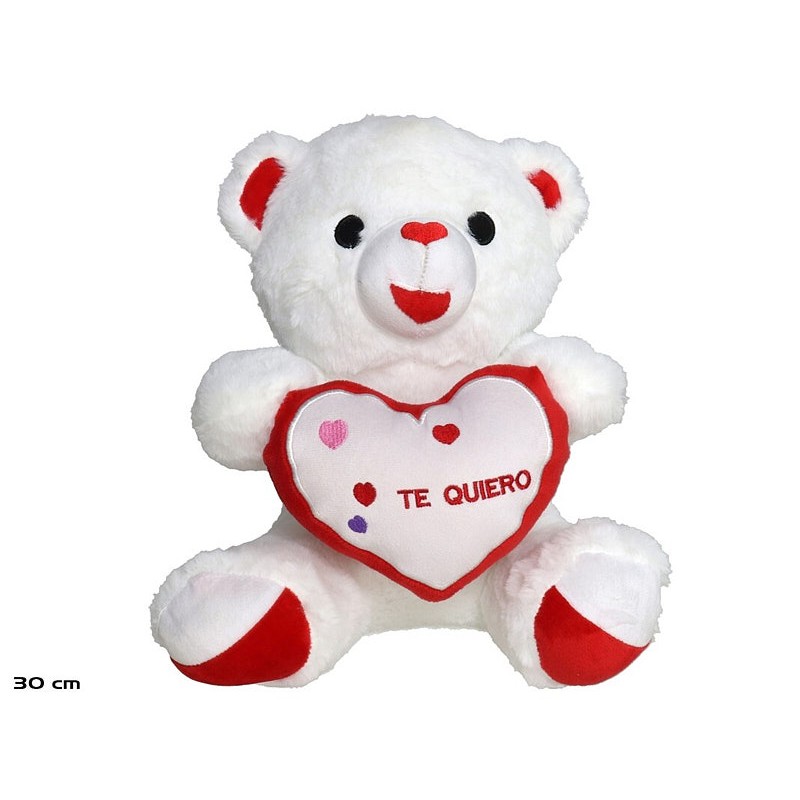 Osito corazon daysi 30 cm