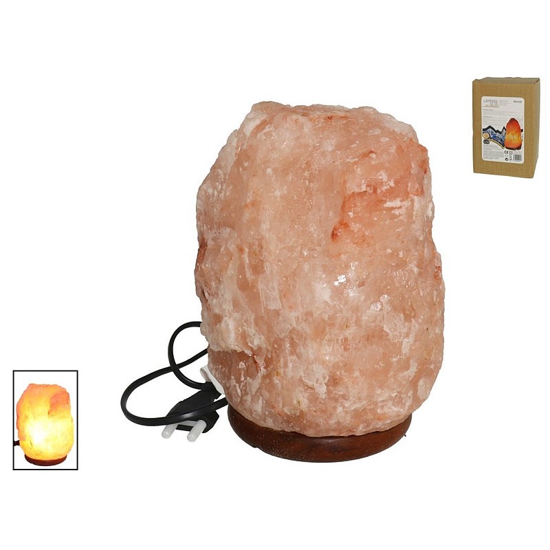 Lampara de sal natural rosa 5-7kg