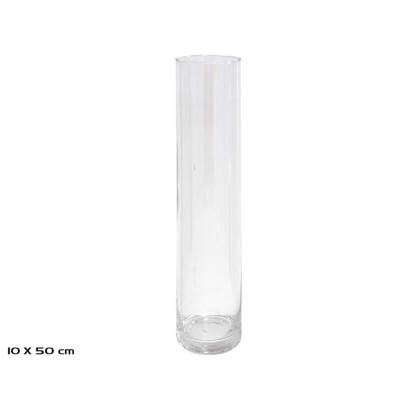 Florero tubo 10x50 cm