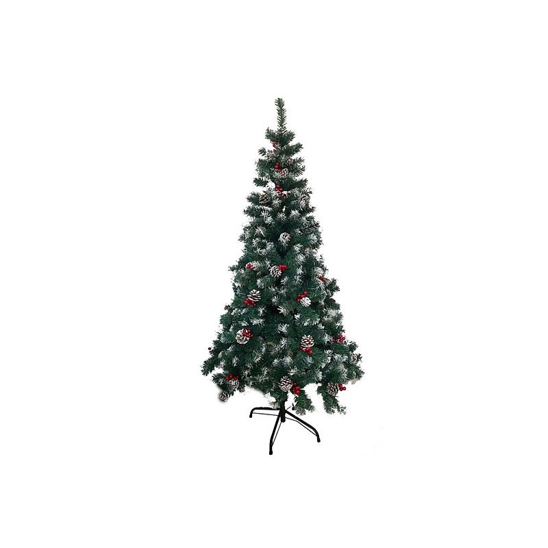 Pino navidad verde nevado 150cm 450 punt