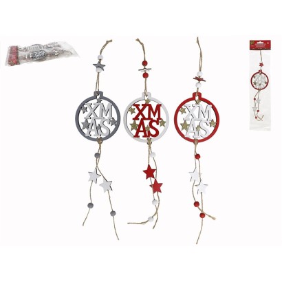 Guirnalda bola navidad xmas 40cm 3std