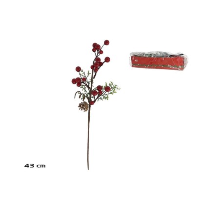 Pick bayas rojas c/pi—a 43cm